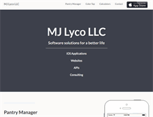 Tablet Screenshot of pantrymanagerapp.com